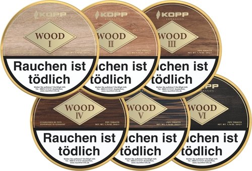 Tabak der Serie Kopp Wood Series