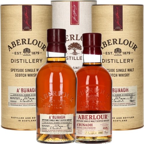 Spirituosen der Serie Aberlour Single Malt Whisky