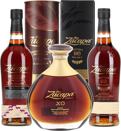 Spirituosen der Serie Ron Zacapa Centenario