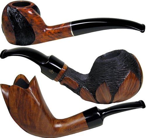 Pfeifen der Serie DB Design Berlin Hunter`s pipes