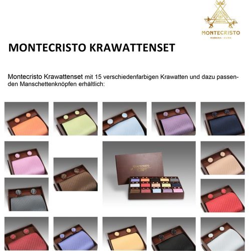 Zigarrenzubehör der Serie Montecristo Kleidung