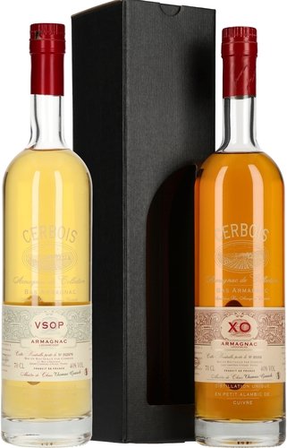 Spirituosen der Serie Cerbois Bas Armagnac