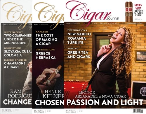 Zigarrenzubehör der Serie Cigar Journal Cigar Magazines