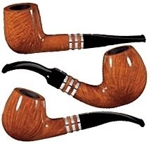 Pfeifen der Serie Vauen Admiral (Plain)