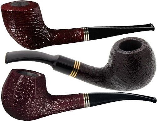 Pfeifen der Serie Vauen Laiton (Sandgestrahlt)