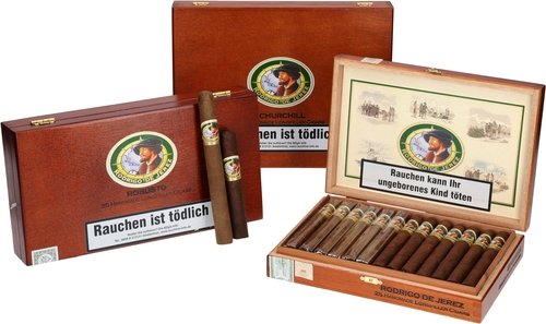 Zigarren der Serie Rodrigo de Jerez Honduras (Grün) Zigarren