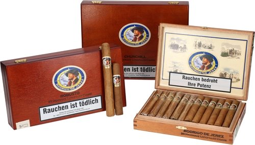 Zigarren der Serie Rodrigo de Jerez Nicaragua (Blau) Zigarren