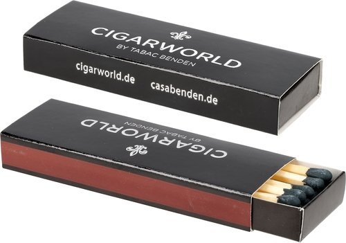 CIGARWORLD Zigarren Streichhölzer Zigarrenzubehör der Serie CIGARWORLD Zigarren Streichhölzer