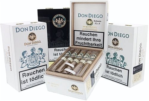 Don Diego Edición Limitada Zigarren der Serie Don Diego Edición Limitada