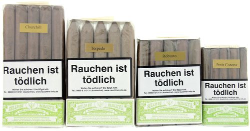 Zigarren der Serie Woermann Cigars MF Maduro