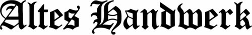 Logo of the brand Altes Handwerk