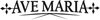 Ave Maria Logo der Marke Ave Maria
