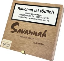 K. Kleinlagel Brasilia & Savannah Cigarillos Savannah Senoritas (72110)