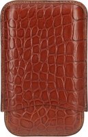 Classic &ndash; 4er Leather Brown Croco