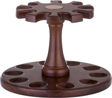 Classic – Holz 10er braun rund (708010)
