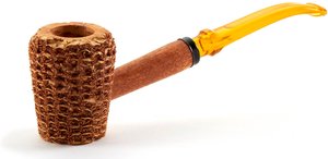Missouri Meerschaum &ndash; Freedom Ring Rob Roy bent (mit Filter)
