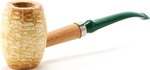 Missouri Meerschaum &ndash; The Boone  Bent (with filter)