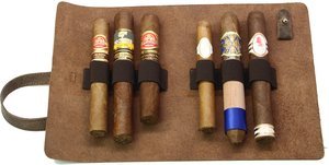 Adorini &ndash; cigar roll braun Leder (13741-10376)