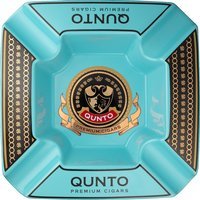Qunto Ascher blau viereckig