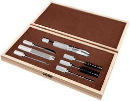 Angelo &ndash; Pfeifenwerkzeug Set Holzbox (330004)