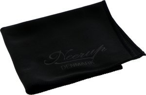 Neerup &ndash; Reinigungstuch schwarz mit Logo