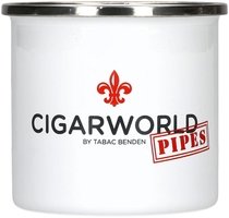CIGARWORLD PIPES &ndash; Emaille-Tasse mit Logo