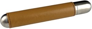 Adorini &ndash; 1er Cigarrenetui mit braunem Leder (16184)