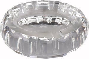 Classic &ndash; Kristallglas rund für 3 Zigarren (523523)