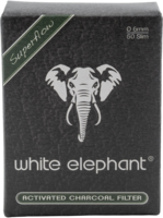 White Elephant &ndash; 6mm AKTIVKOHLE kurz