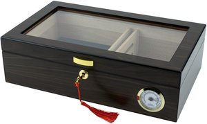 Classic &ndash; Walnuss mit Glasdeckel (564125)