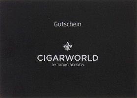 CIGARWORLD – 50 EUR (Kartonkarte)