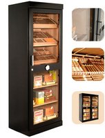 Adorini Humidorschrank Roma Schwarz