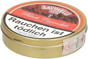 Black Cavendish Dose liegend