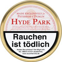 Peterson Pfeifentabak Hyde Park 50g Dose