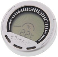 Xikar – Rundhygrometer silber (1834XI)