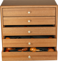 Pfeifenzubehör Pfeifenschrank  Kopp Sapeli Edelholz