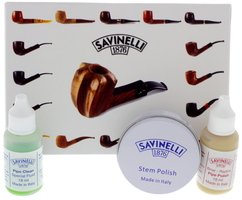 Pfeifenzubehör Pfeifenpflege  Savinelli Reinigungsset (Con-Dit-Kit) (11619)