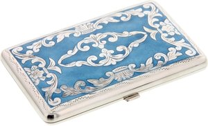 Zigarrenzubehör Etui  Sillems 6er Epoque Antique Azur (1943AZ)