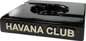 Zigarrenzubehör Aschenbecher  Havana Club Schwarz