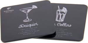 Habanos Merchandise Untersetzer 2er Pack Daiquiri/Ron Collins (8604091)