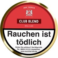Mac Baren Pfeifentabak Club Blend Roll Cake 100g Dose