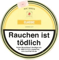Mac Baren Pfeifentabak Classic Loose Cut (ehemals Vanilla Cream) 100g Dose