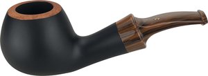 Big Ben Barbados Pipes Black matt Woody Wood Modell 650 (102710650 - 10856)