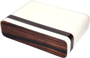 Zigarrenzubehör Humidor  Guy Janot Makassar White for 25 Cigars (632)