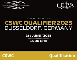 Zigarrenzubehör Seminare  CIGARWORLD CSWC Qualifikation | Cigarworld Düsseldorf (Samstag, 21. Juni 2025)