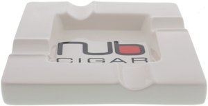 Oliva Aschenbecher Nub Weiß