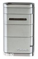 Xikar Allume (Single Jet) Steel 531SL (Silber) Ausstellungsst&uuml;ck