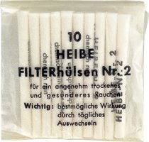 Heibe Pipe Filters Papierfilter No. 2 (10er Packung)