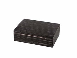 Zigarrenzubehör Humidor  Passatore schwarz für 25 Zigarren (561113)