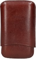 Zigarrenzubehör Etui  Classic er Leder braun (444311)